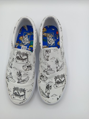 Van's Surfing Skeletons Slipper - Bild 2 von 14