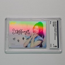 2025 Fubon Angels Tiffany Horizontal Autograph Silver 08/10 BRG 8 NM-MT