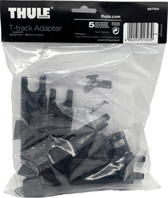 Thule 697104 Box T-Adapter 20x27mm für 80mm U-Bügel