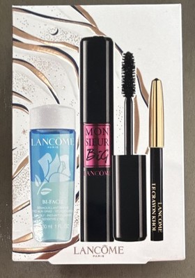 Lancôme Monsieur Big Makeup Set Mascara, Eye Makeup Remover, Eyeliner Black