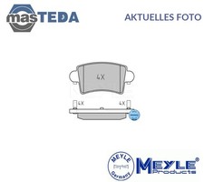 025 236 6916 SATZ BREMSBELÄGE BREMSKLÖTZE HINTEN MEYLE NEU OE QUALITÄT