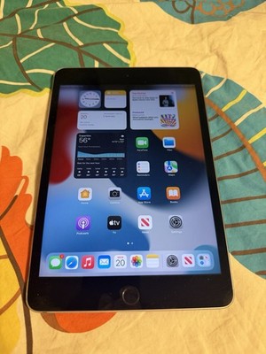 Apple iPad Mini 4 Wi-Fi 128GB Space Gray A1538 READ!