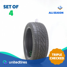 Set Of 4 Used 21545r17 Firestone Firehawk As V2 91w - 5.5-732
