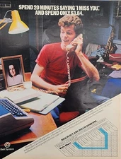 1981 Bell System Phone Company Magazine Print Ad - Reach out and touch someone.