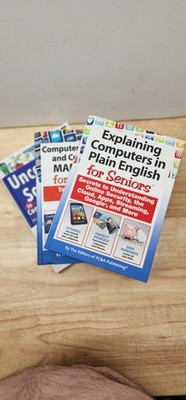 Senior Guide Book Lot 3 FC&A Computers Internet Made Easy Save Money Tips