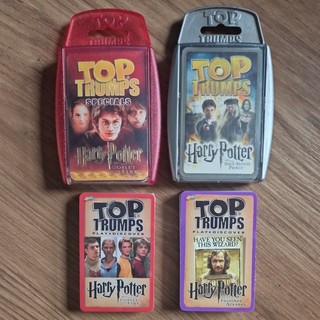 Top Trumps Harry Potter Goblet & Half Blood Specials. Azkaban & Goblet (no case)
