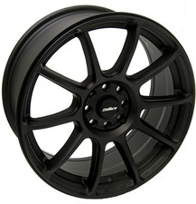 Alloy Wheels 15" Calibre Neo Black Matt For Nissan Cube [Mk1] 98-02