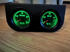 Blitz Boost Gauge Vacuum Meter Holder 90s Old Logo For Hks Defi Gtr Rx7 Supra Blitz Boost Gauge Vacuum Meter Holder 90s Old Logo For Hks Defi Gtr Rx7 Supra