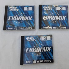 Music Factory DJ use only Euromix CD    Discs 1-3 CD Set