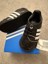 NEW Samoa adidas Kids 5K JH6779 Black White Originals Box Toddler