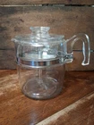 New ListingVtg Pyrex Flameware 7759-B Glass Coffee Pot Percolator No top Strainer Nice Cond