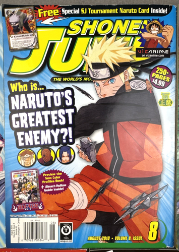 Lot 5 Shonen Jump Manga Magazines 2009 2010 2012 No Cards VG - Picture 3 of 6
