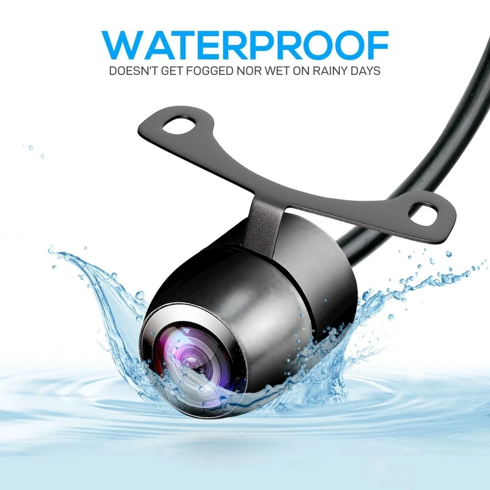 Pyle Universal Mount Front/ Rear View Backup Color CMD Camera PLCM38FRV - Image 3 of 4