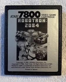 Atari 7800 Robotron: 2084 CIB