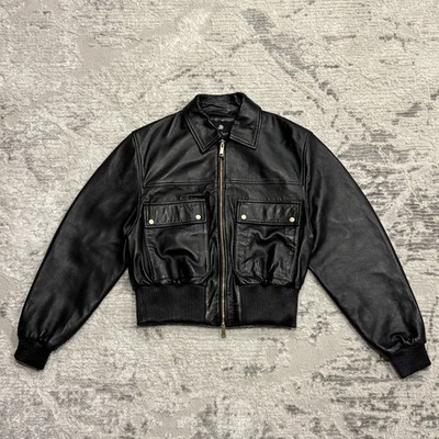 Willy Chavarria x Zara Cropped Fit Nappa Leather Jacket Medium | eBay