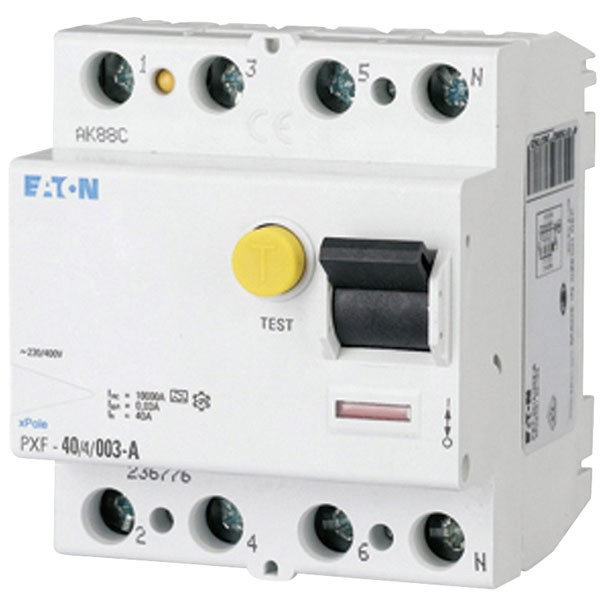 Eaton FI-Circuit Breaker Moeller 4 pin 63A