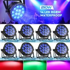 LED Par Lights IP67 Waterproof Stage Light,  Outdoor RGBW 4-In-1 Uplighting DMX