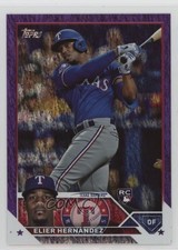 2023 Topps Update Purple Foil /799 Elier Hernandez #US304 2k3