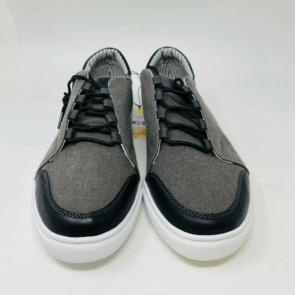 Nueva Zapatilla Deportiva LUKEES by MUK LUKS Para Hombre Talla 11M Cruise Glide Negra Gris Nueva en Caja Foto 3 de 4