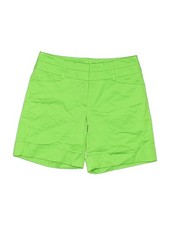 New York Company Women Green Khaki Shorts 0