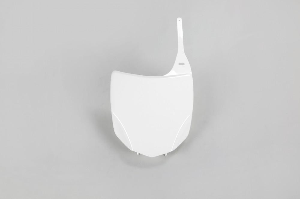 Starting number plate fits Kawasaki Kxf 250 450 09-12 white