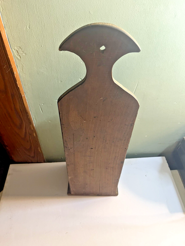 Wonderful c 1880 Primitive Wood Hanging Wall Candle Box Original Patina - Picture 2 of 9