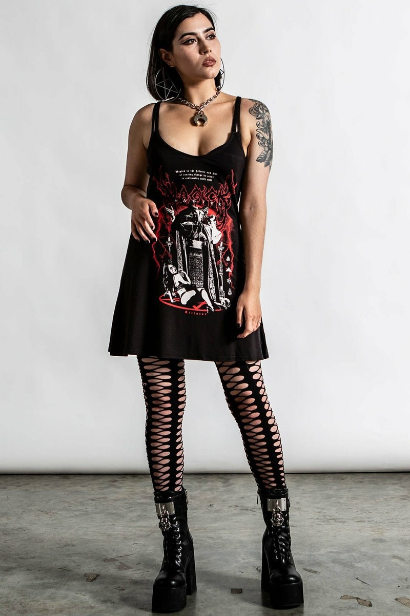 Killstar Magick Satanic Baphomet Gothic Occult Punk Witchy