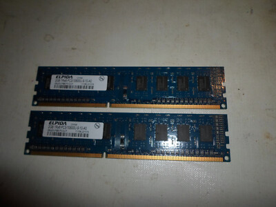 Elpida - DDR3-1333 - 4GB - 2x2GB - PC3-10600 - - - TOP !!! 1