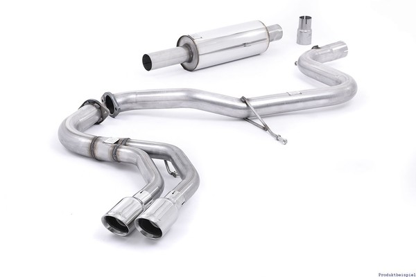 Milltek Auspuffanlage 70Mm Polished GT80 Audi A3 Front (8V) 2.0TDI 135Kw/184Ps-image