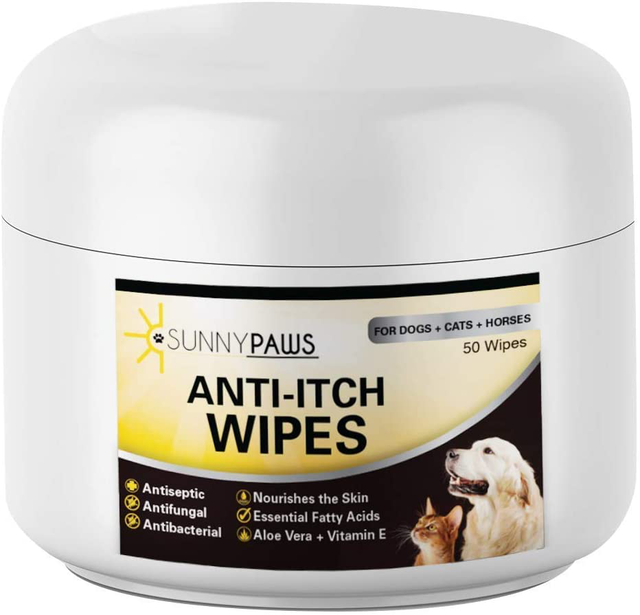 antibacterial dog paw wipes