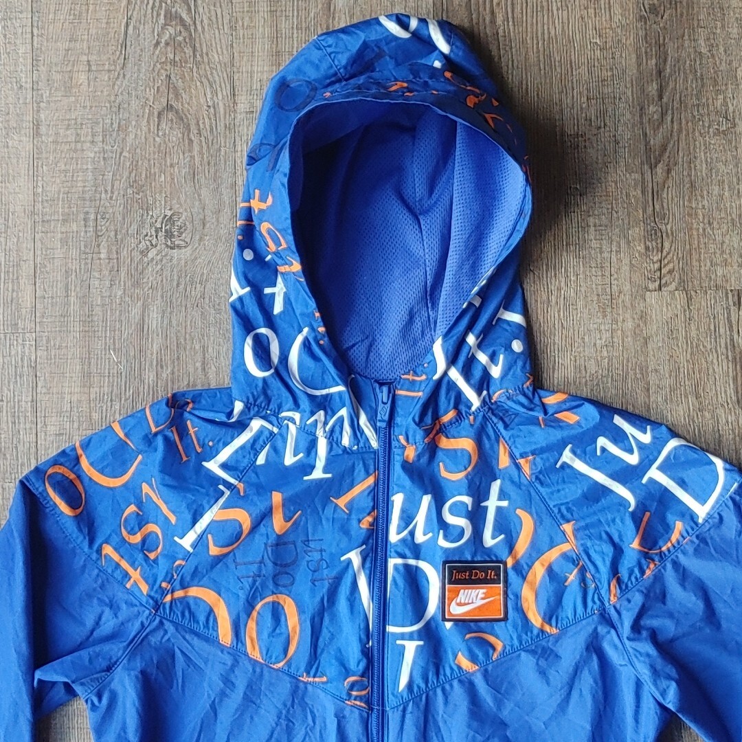 Nike Jacket Boys Large Sportswear Windrunner Game Royal Blue