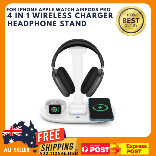 in Wireless Charger Headphone Stand for iPhone Apple Watch