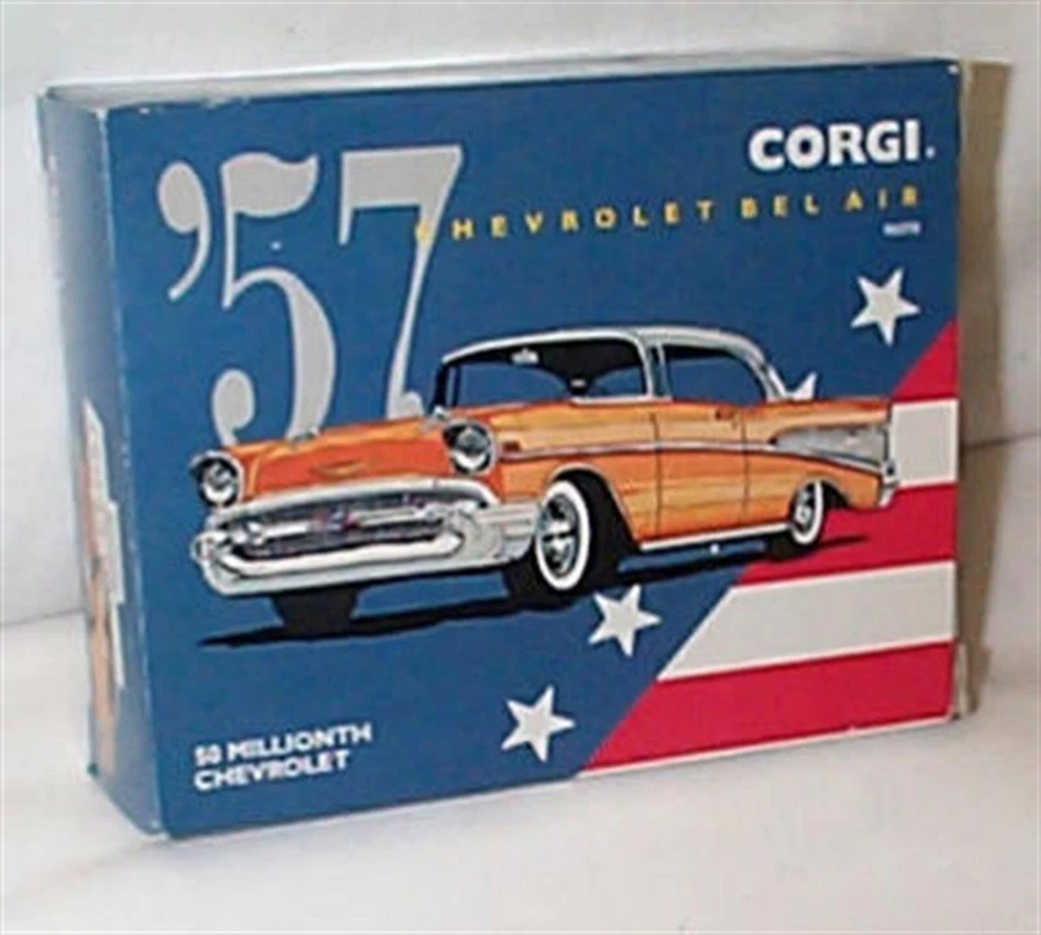 Corgi 1957 Chevrolet bel air 1:43 50 millionth chevrolet 96570 New - Image 4 of 4