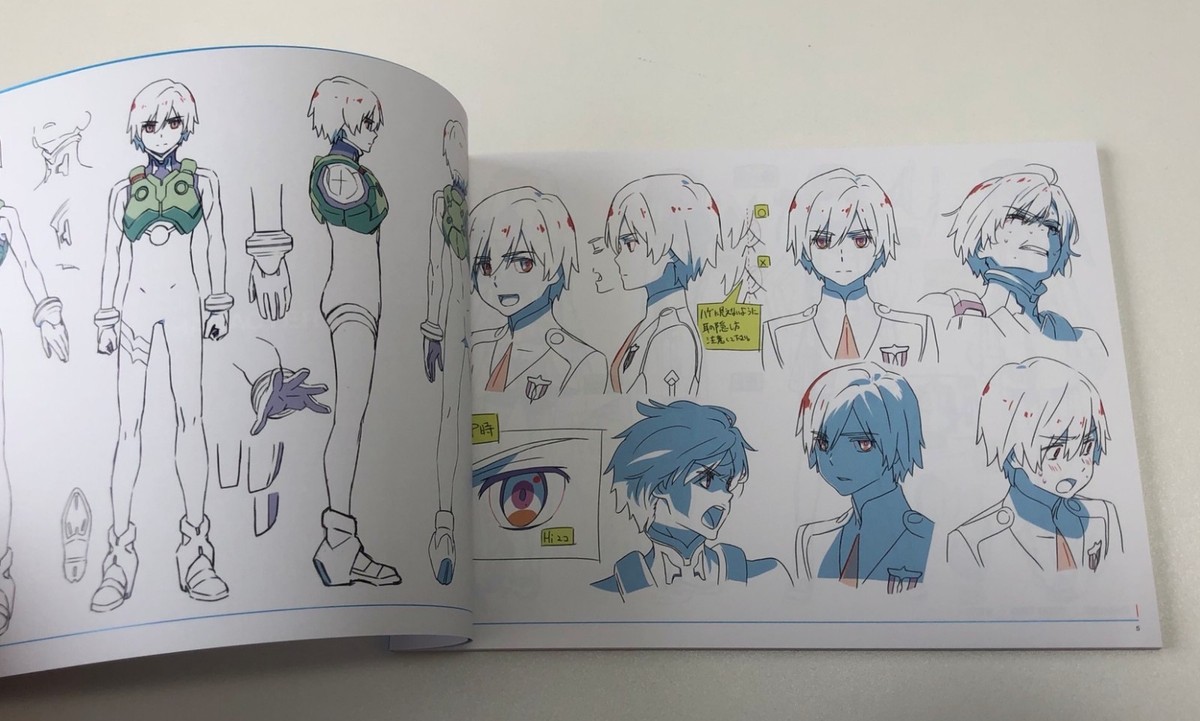 Darling in the Franxx MATERIAL Art BOOK 68 page from japan | eBay