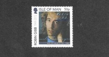 ROBIN GIBB BEE GEES MNH SPECIAL STAMP I.O.MAN MUSIC POP MNH