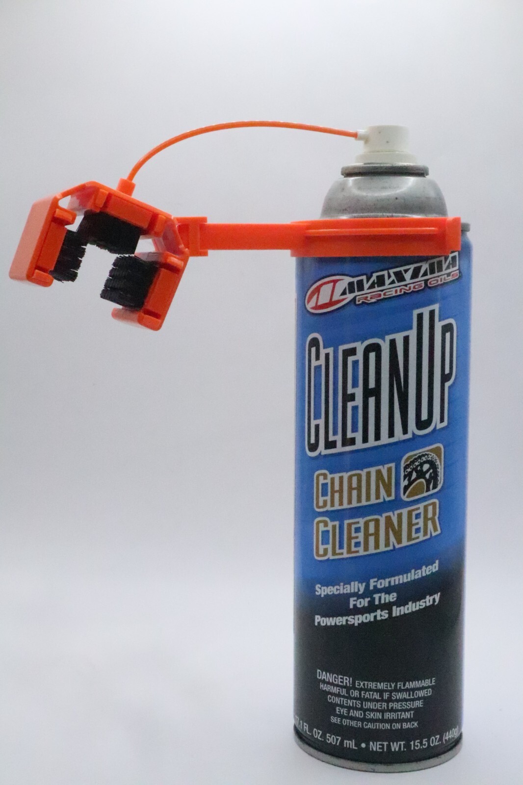 Motorcycle chain cleaning kit, cleaning brush