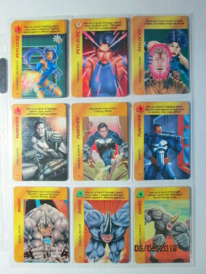 1995 MARVEL OVERPOWER (OP) - SPECIAL CARDS - LISTING ( 2 OF 2 ) - PICK THREE  