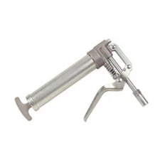 (1)Alemite F104 Mini Pistol Grease Gun w/3 oz cartridge, rigid extension 2900psi
