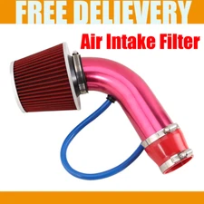 3" Cold Air Intake Filter Induction Kit Pipe Power Flow Hose System Accessories