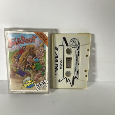 Bigfoot Amstrad code masters / cassette game amstrad
