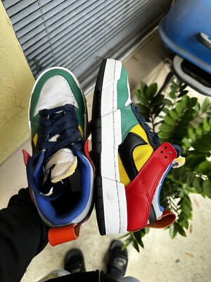 nike off white dunk multicolor