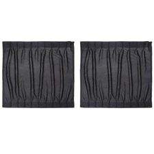 2x Accessory Car Sun Shade Side Window Curtain Adjustable Sunshade UV Protection