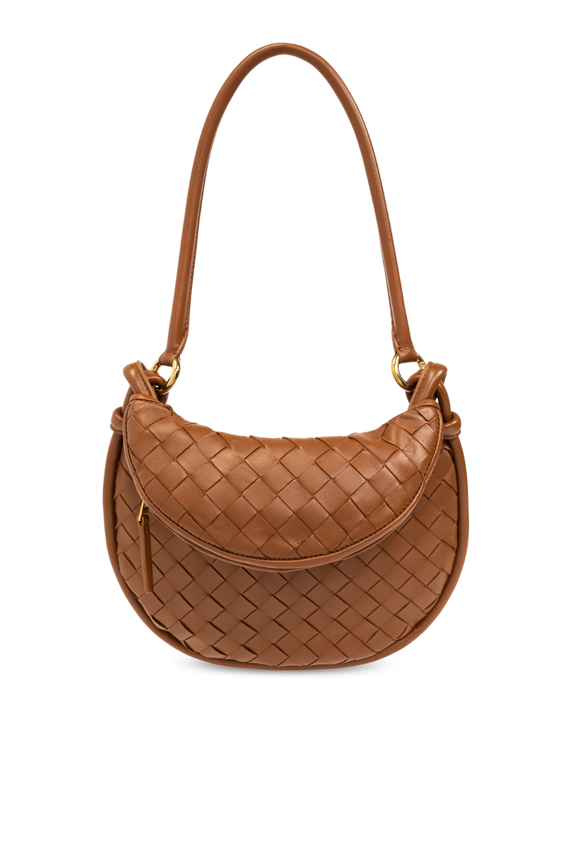 ショルダーバッグ・ポシェット Bottega Veneta Borsa A Spalla Gemelli Small BOTTEGA VENETA | Small Gemelli Intrecciato Leather Shoulder