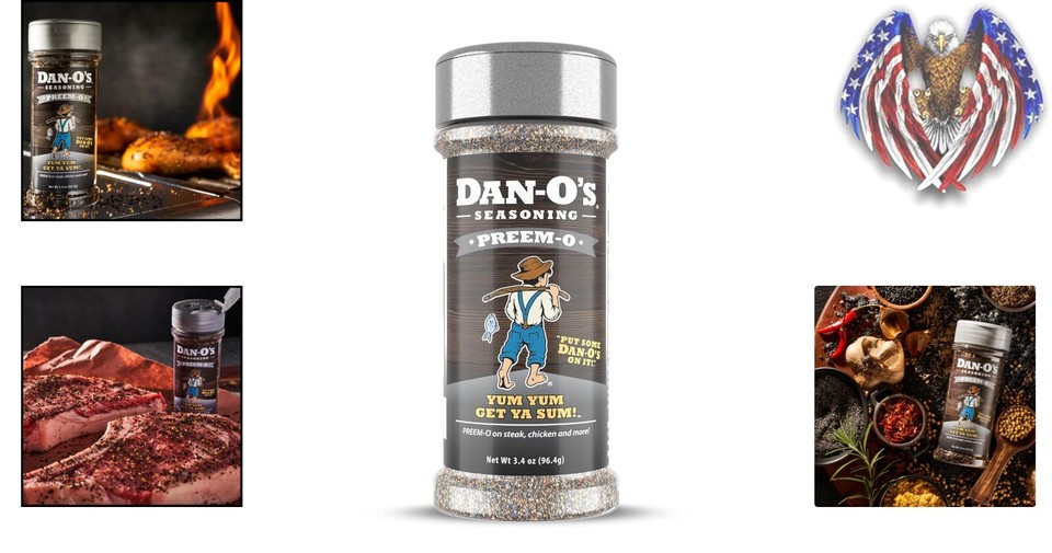 PreemO Seasoning Bold Flavor, Replaces Salt & Pepper Small Bottle