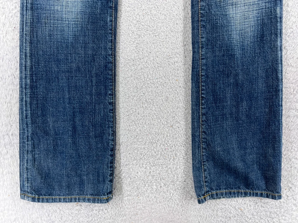 Pantalones de mezclilla FRX para mujer 27 azul corte bootcut acampanado tiro bajo 25x30 LEER Foto 2 de 4