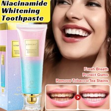 Triple Niacinamide Whitening Toothpaste Toothpaste Niacinamide Fresh Breath 100g