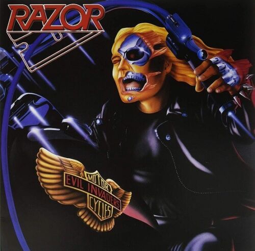 Razor - Evil Invaders - New Vinyl Record LP - Afbeelding 1 van 1