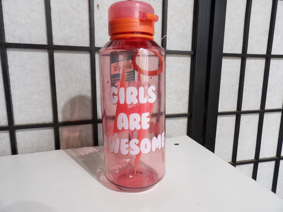 Cool Gear Niños Niñas Are Awesome Taza Abatible Agua Bebida Niña 16 OZ Foto 4 de 4