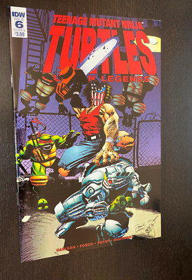 TEENAGE MUTANT NINJA TURTLES Urban Legends #6 (IDW Comics 2018) -- NM- Or Better