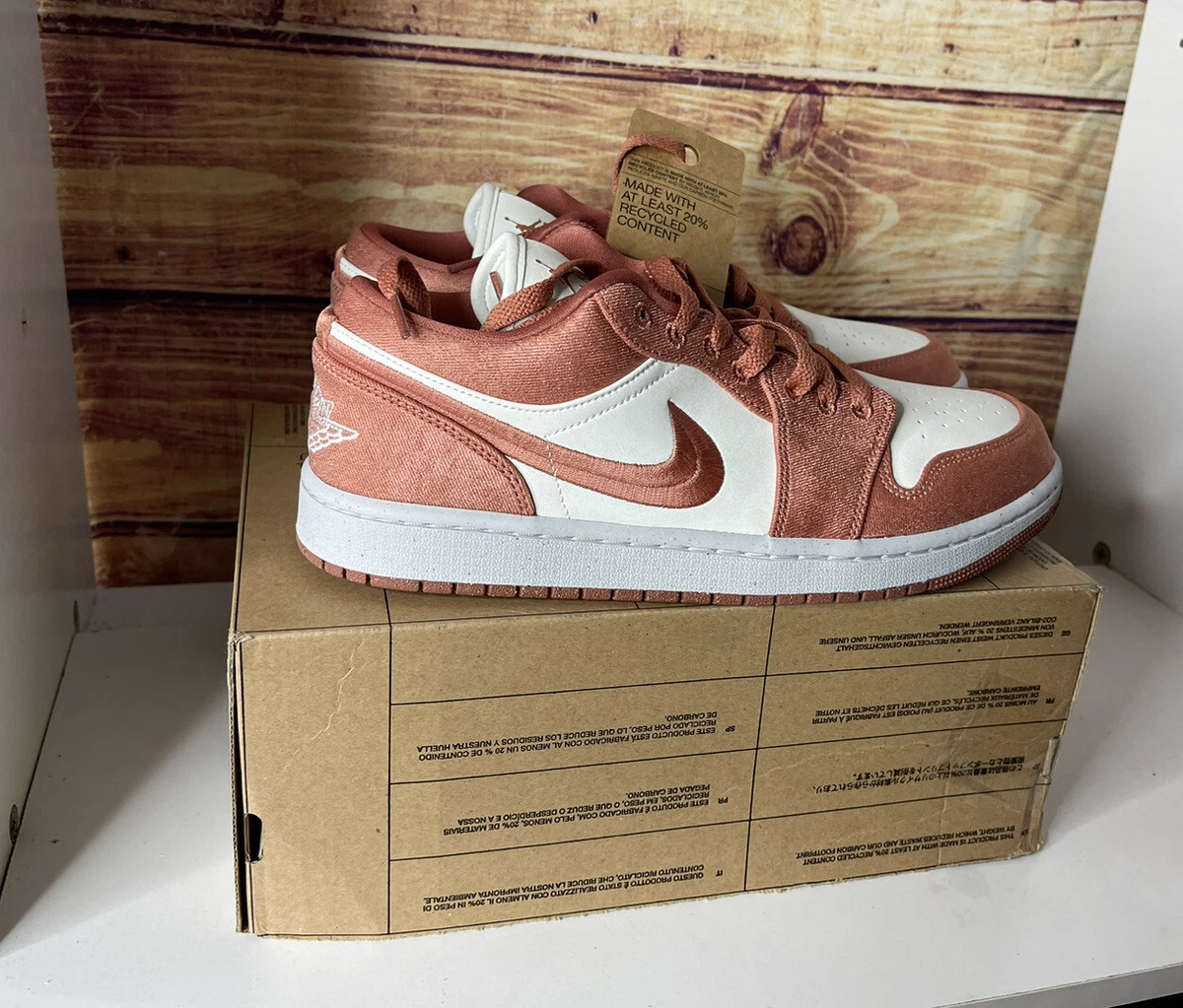 Jordan 1 white rose gold sale